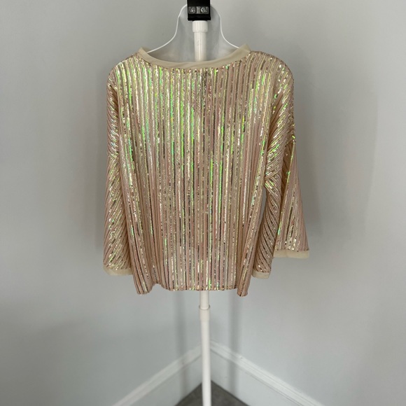 Ontwelfth NWT Sequined Top - Picture 4 of 7